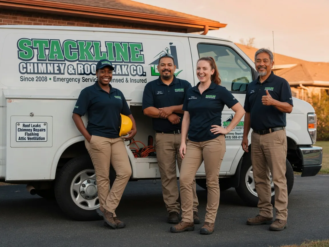 Chimney flashing repair company in Clinton Township, MI